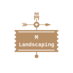 M Landscaping logo