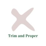 Trim and Proper logo