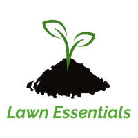 lawn essentials lawn care company logo